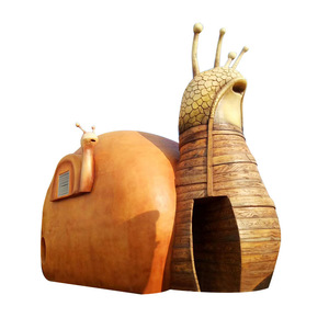 Escultura de Madera de Animales de Dibujos Animados, Decoración de Pared para Exteriores, Hecha a Mano, en un Solo Paquete - Product Image 4