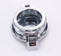 Bouchon de réservoir de carburant chromé classique style Aston pour Austin Rover Mini Cooper GAC4124X Neuf VA1966