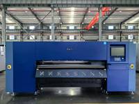 16 cabezales de impresión Kyocara 2M 1400sqm/H Impresora de sublimación Impresión textil rápida