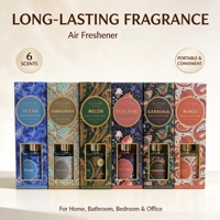 Diffuseur de parfum d'ambiance en verre de 150 ml avec bâtonnets, senteurs personnalisées de qualité, huiles essentielles, longue durée