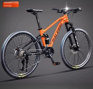 Nuova Bicicletta da Montagna 2026 in Fibra di Carbonio a Sospensione <span class=keywords><strong>Completa</strong></span> con Freni a Disco per Uomini, Donne, Adulti, Adolescenti e Studenti, 24 Velocità, 26 Pollici, Doppia Sospensione - Product Image 6