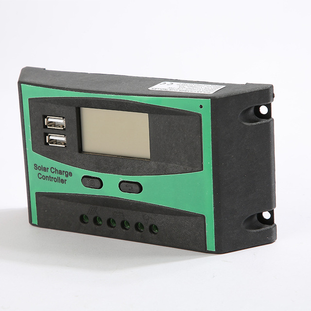 12V/24V Solar Controller 10A/20A/30A Photovoltaic Street Light Controller with PWM Max 1500W PV Power MPPT Charging