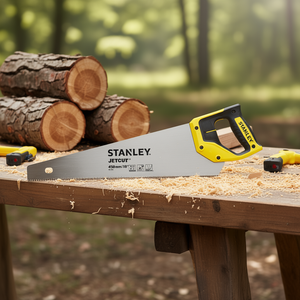 Sierra de mano Stanley Jetcut de 450 mm (18 pulgadas) para cortar madera - Product Image 3