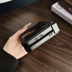 עבור huawei purax עור טלפון מתקפל במקרה אנטי-טיפה מסתובב מגנט המחוון המגונן המחוון מגני נרתיק בסגנון - Product Image 3