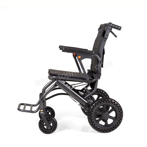 Silla de Ruedas Manual Portátil para Aerolíneas - Diseño Ligero, Alta Capacidad 120 kg, Ofertas B2B - Product Image 2