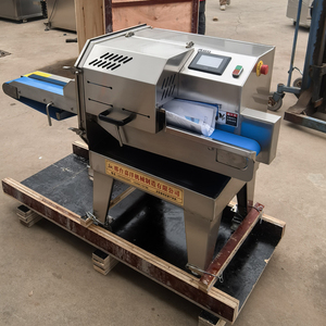 Trancheuse à viande commerciale pour les aliments cuits. Poitrine <span class=keywords><strong>de</strong></span> porc, oreilles <span class=keywords><strong>de</strong></span> cochon et trancheuse à côtelettes <span class=keywords><strong>de</strong></span> <span class=keywords><strong>veau</strong></span>. Trancheuse à viande entièrement automatique. - Product Image 2