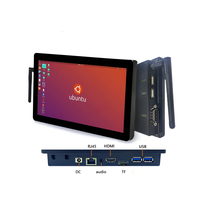 Tablette industrielle embarquée Ubuntu avec batterie intégrée, architecture ARM, mini PC tout-en-un, programmation Qt5, ordinateur industriel en stock