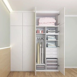 Wooden Wardrobe Cabinet Clothes Closet Drawer Bedroom Armoire Organizer Big Closet