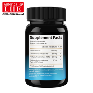 Glucosamine Chondroïtine de haute qualité, vitamines nutritionnelles pour la flexibilité et la santé des articulations, capsules de glucosamine chondroïtine pour adultes - Product Image 5