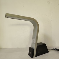 Lámpara de escritorio LED para mesita de noche para habitación de invitados Holiday Inn con cargador inalámbrico con USB Iluminación de hotel de gama alta Lampe de Table de Bureau