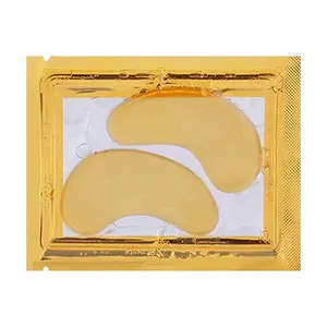 SEOMOU Private Label Gold Augen maske Anti-Falten-Maske für das Auge Entfernen Sie Augenringe Goldene Augenklappe