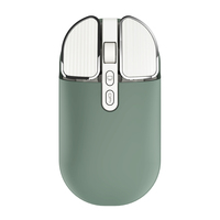 Personnalisé Slim Ergonomique pour Apple Mouse avec LED Rétro-éclairé Rechargeable Sans Fil pour Bluetooth pour Ordinateurs Portables Compatible TYPE-C