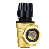 TMOK katup Regulator tekanan air RV, dapat disesuaikan 3/4 "DN20 benang NH Lead Free daya Manual untuk Motorhome Camper