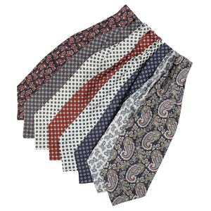 Cravates en soie 100% Paisley Floral pour hommes Premium Silk <span class=keywords><strong>Ascot</strong></span> Classic Bowtie Collection pour les mariages - Product Image 3