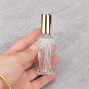 Flacon de parfum haut de gamme portable de 12 ml en verre avec pompe vaporisateur cylindrique vide, sérigraphie - Product Image 6
