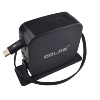 DYH-1707 Câble USB rétractable à charge rapide de 1,2 m pour smartphone, rallonge pour appareils électroniques