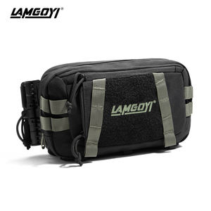 Lamgoyi Grote Capaciteit Crossbody Tas Voor Mannen Hoge Kwaliteit Polyester Compact Heuppakket Travelling Borst Tas Outdoor <span class=keywords><strong>Sling</strong></span> Tas - Product Image 2