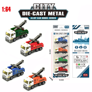 Mô Phỏng Hợp Kim Đồ Chơi <span class=keywords><strong>Diecast</strong></span> Hợp Kim 1/64 Kỹ Thuật Xe Thiết Lập Xe Cẩu Xe Mô Hình Đồ Chơi Cho Trẻ Em - Product Image 4