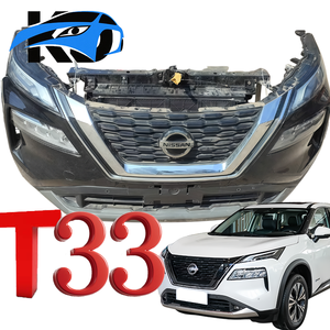 Ensemble de pare-chocs d'origine d'occasion T33 620226RS0H, phare, radiateur, condenseur, ventilateur électronique, calandre avant pour <span class=keywords><strong>Nissan</strong></span> <span class=keywords><strong>X</strong></span>-<span class=keywords><strong>Trail</strong></span> T33 - Product Image 1