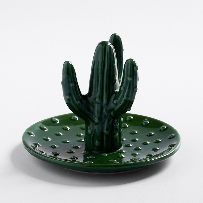 cactus jewelry tray