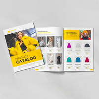 Service d'impression personnalisé de catalogues, brochures, livrets, manuels d'instructions et dépliants sur papier couché de qualité supérieure avec impression de logo