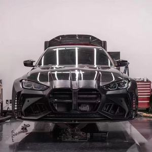   Parachoques Delantero <span class=keywords><strong>de</strong></span> Fibra <span class=keywords><strong>de</strong></span> Carbono Estilo Dry Carbon, Curado en <span class=keywords><strong>Autoclave</strong></span>, Premium, en Stock para BMW M3 G80/M4 G82 - Product Image 3