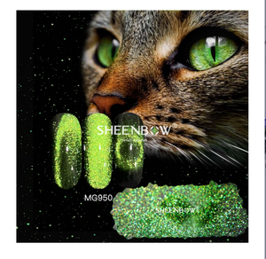 SHEENBOW Cat Eye Chrome <span class=keywords><strong>Poudre</strong></span> 7 Couleurs 3D Magnétique Aurora Nail Powder Effet Glitter Résine Pigment pour <span class=keywords><strong>Manucure</strong></span> Gel Polonais - Product Image 1