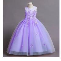 Robes de demoiselle d'honneur de haute qualité pour petites princesses, robes de mariage et d'anniversaire pour enfants, longueur mini, volants, taffetas, mélange de coton