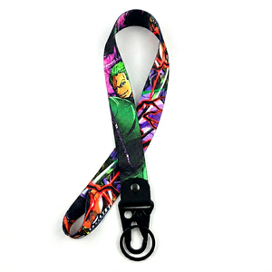 Custom Design Thick <b>Polyester</b> Blank <b>Lanyard</b> Cute Anime Soccer Jacquard Fabric Luxury ID Card Holder Personalized Other <b>Lanyards</b> - Product Image 1