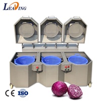 Machine de lavage automatique industrielle à bulles d'ozone pour légumes et fruits, nettoyeur commercial de salades et légumes à feuilles, machine de nettoyage