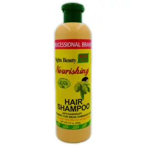 拉娜之夜美容滋养有机草药橄榄油和鸡蛋蛋白头发洗发水去屑