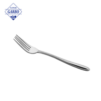 Fourchettes et cuillères en argent de mariage en métal en vrac 410SS, cuillère de table en acier inoxydable avec poignée en perle
