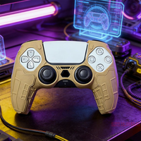 Coque en silicone pour manette PS5, antidérapante, anti-transpiration, coque de protection, accessoires de jeu
