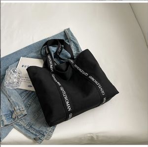 Customized Natural Tote <b>Bag</b> for Women <b>Large</b> Capacity Tote <b>Bags</b> for College Students with Pocket Canvas for Work Going Book <b>Bag</b> - Product Image 3