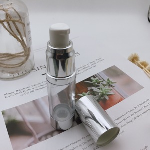 Cosmétique 15ml 20ml 30ml Bouteilles D'huile Essentielle De <span class=keywords><strong>Galvanoplastie</strong></span> EN Plastique Lotion Pompe Bouteilles Sans Air - Product Image 4