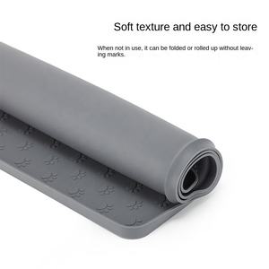 Hot-selling Practical Wholesale Silicone Pet <b>Dog</b> <b>Bowl</b> <b>Mat</b> Waterproof Pet Food Feeding <b>Mat</b> <b>Dog</b> Silicone <b>Mat</b> - Product Image 3