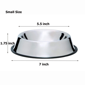 Tazón de Acero Inoxidable para Perros, Artículos para Mascotas, Tazón para Mascotas Reforzado, Fácil de Limpiar, Recipiente para Mascotas de Acero Inoxidable - Product Image 2