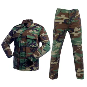 BDU tactical uniform camouflage color combat uniform for outdoor sports and training
