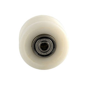 Unterschied liche Farbe Lager runde Form kleine Nylon Riemens cheibe Rad Schiebetür Rollrad - Product Image 4