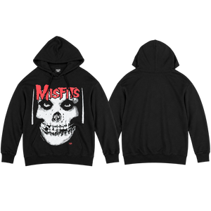 Sudadera con Capucha Oversize de Invierno ODM, 350GSM, 100% Algodón, Estampado Gráfico de Calavera <span class=keywords><strong>Misfits</strong></span>, Bolsillo Canguro, Estilo Urbano - Product Image 3