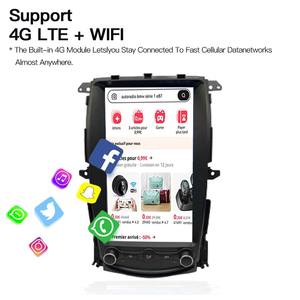 Autoradio GPS multimédia STWEI 13,8 pouces Android 14 pour Nissan 370Z Z34 2008 - 2019, écran Tesla, RDS, DSP, CarPlay, 4G Auto - Product Image 5