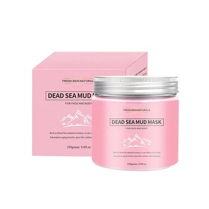 Masque d'<span class=keywords><strong>argile</strong></span> <span class=keywords><strong>rose</strong></span> de la mer morte avec logo du fabricant pour le nettoyage des pores. - Product Image 5