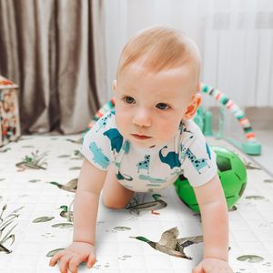 <span class=keywords><strong>Tapis</strong></span> de jeu pour bébé inodore et antidérapant, pliable et lavable, en mousse, pour nourrissons et tout-petits, espace de jeu rembourré - Product Image 3