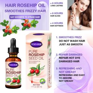 เซรั่มบำรุงผิวหน้า ROUSHUN ไฮยาลูรอนิก แอซิด เรตินอล ลดเลือนริ้วรอย เซรั่มน้ำมันเมล็ดโรสฮิป - Product Image 3