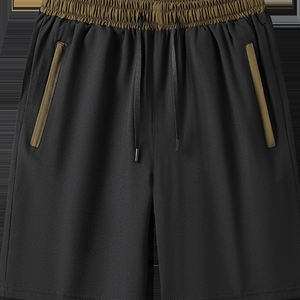 Shorts d'été pour hommes, tendance, marque, ample, grande taille, séchage rapide, athlétique, décontracté, pantalon de sport de plage de 5 pouces - Product Image 2