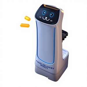 <span class=keywords><strong>Robot</strong></span> de livraison de nourriture pour enfants, voiture télécommandée sans fil, alimentée par batterie, <span class=keywords><strong>jouet</strong></span> pour garçons et filles de 8 à 13 ans, en plastique - Product Image 1