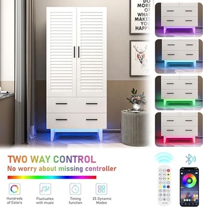Ultimi disegni baby armadio camera da letto almari mobili stampati smart in legno cabina guardaroba per camera da letto - Product Image 2
