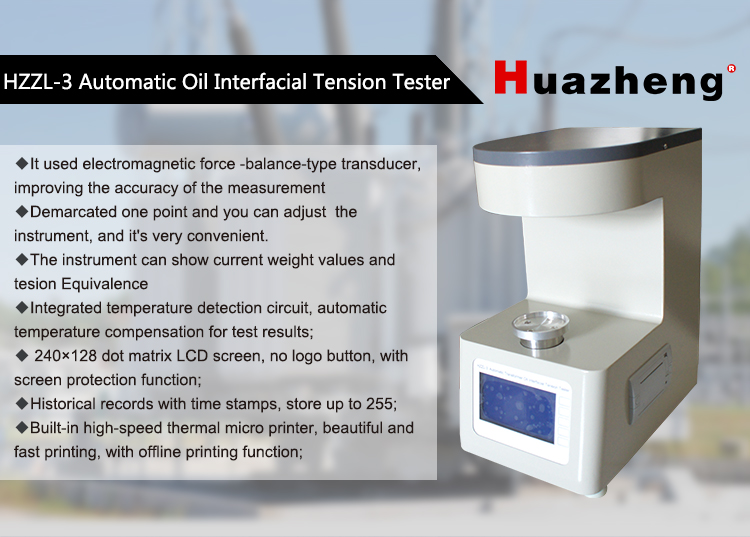 HZZL-3 Thiết Bị Kiểm Tra Độ Căng Bề Mặt/Bề Mặt Kỹ Thuật Số ASTM D971 Tự Động
