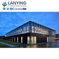 Atelier en acier de construction de kits d'entrepôt de bâtiments de stockage préfabriqués durables