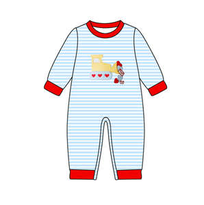 Ropa de Bebé Recién Nacido al por Mayor, Mono para Bebé Niño con Bordado de Amor para el Día de San Valentín, Estilo Nuevo - Product Image 3